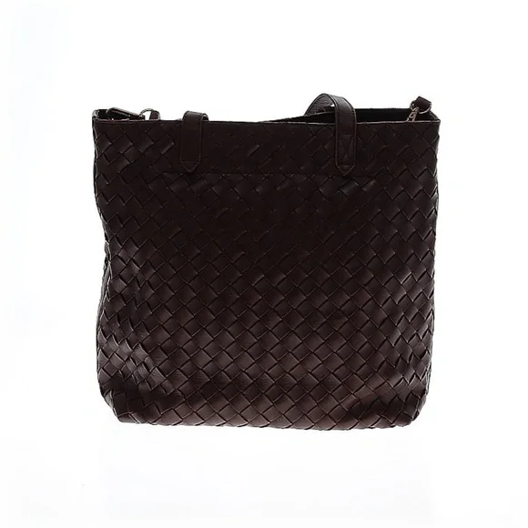 Madewell Woven Leather Tote Bag - Picture 2 of 5